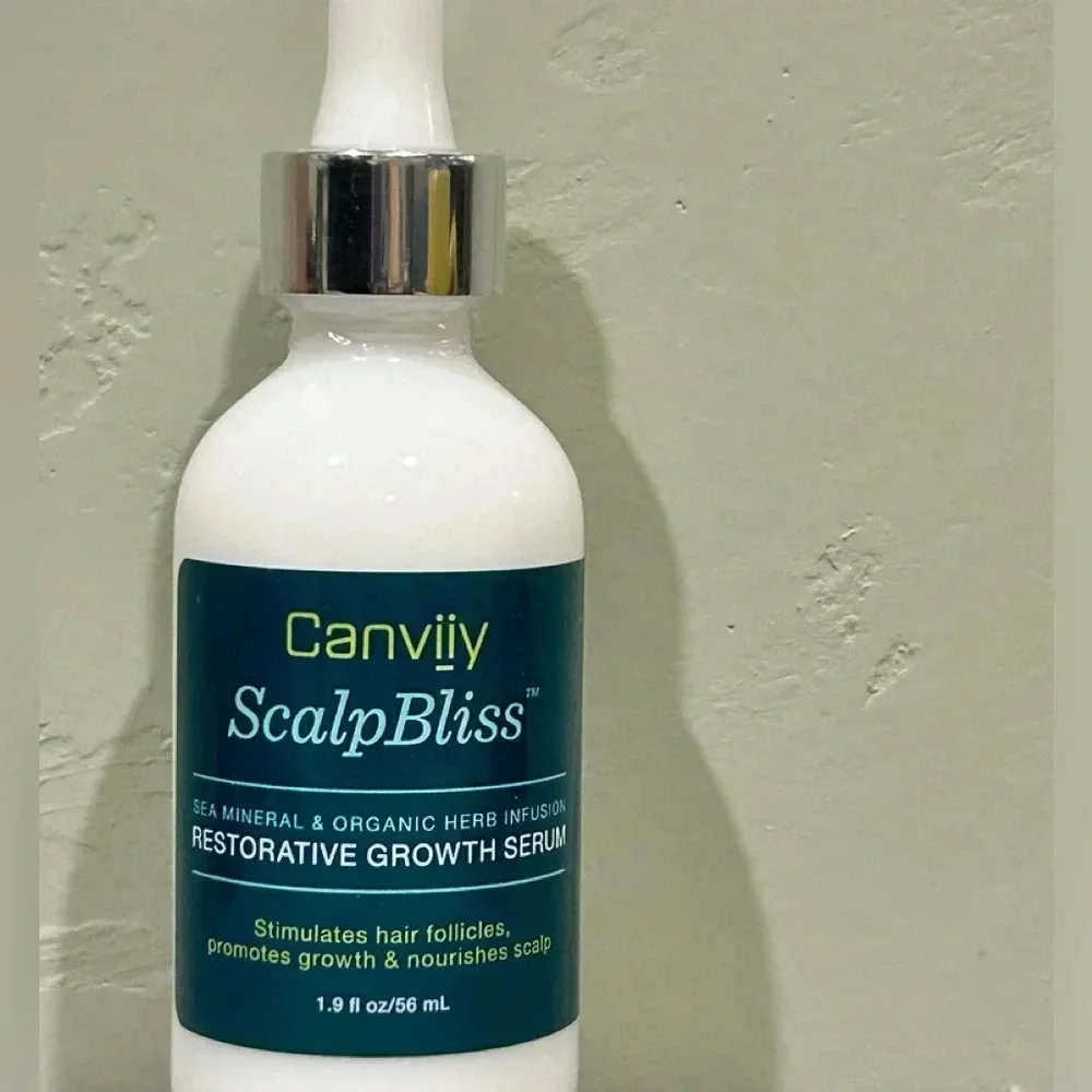 Canvii Scalp Bliss Restorative Growth Serum with Sea Minerals.